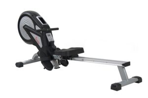 Magnetic rowing machine