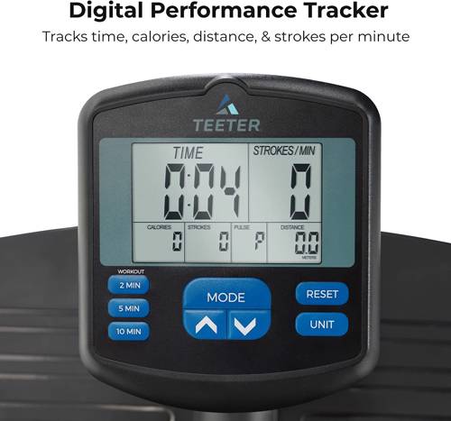 Performance tracker Power10 Elliptical Rower